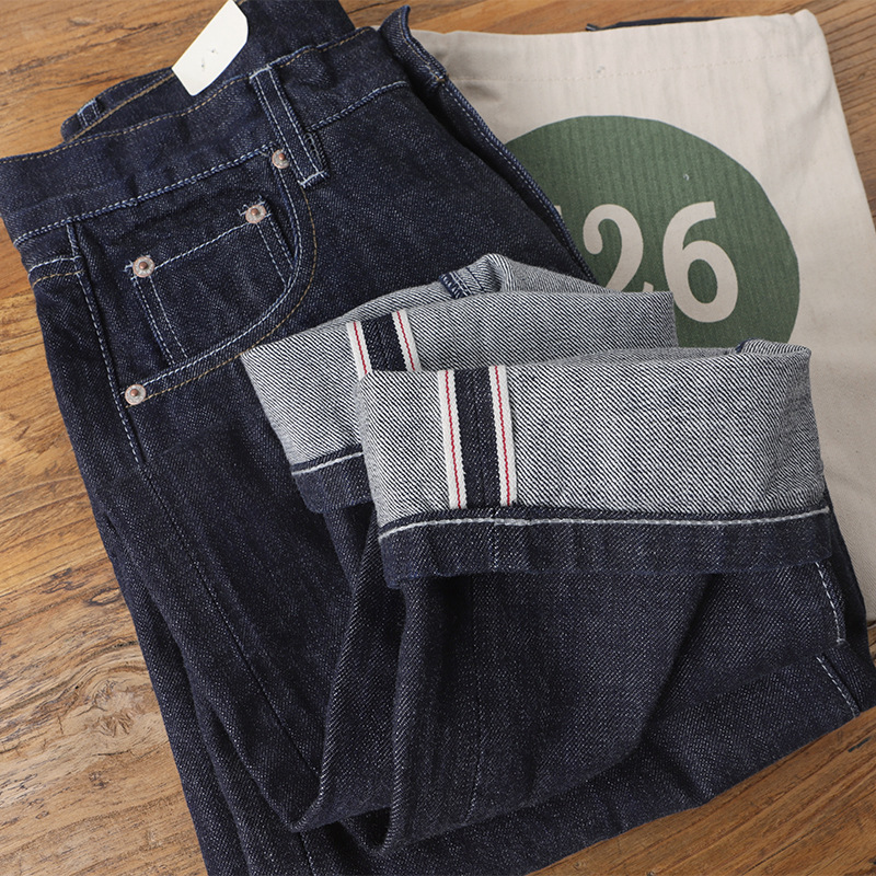 Levis Jeans 501 - Amekaji 100% Cotton Men's Red White