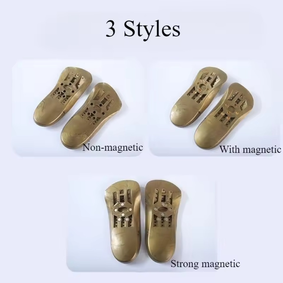 Shoe Polish Cream - 2pcs Corrective Templates Feet Massage, Magnetic