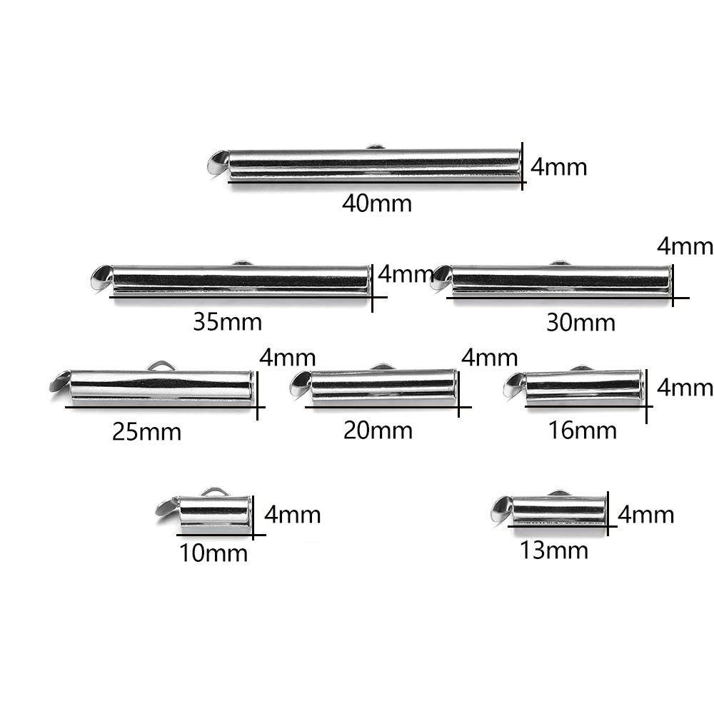 30-50Pcs/lot Slide Crimp End C - Patent Leather Shine 评论和价格