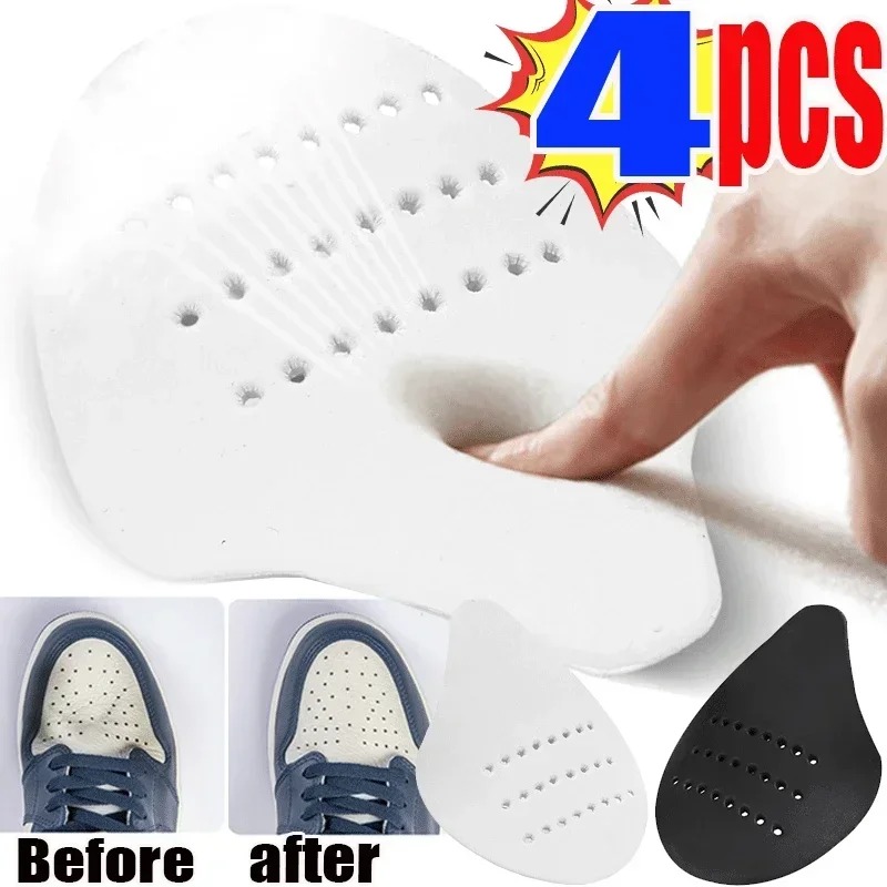 4/2Pcs Sneaker Toe Cap Protect - Crease Protector Toe 评论和价格