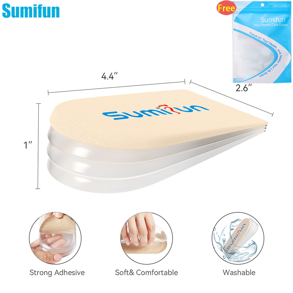 Sumifun 1Pair Gel Insole Silic - Shoe Polish Cream 评论和价格