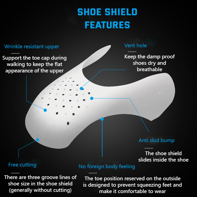 Casual Sneaker Anti Wrinkle Sh - Crease Protector Toe 评论和价格