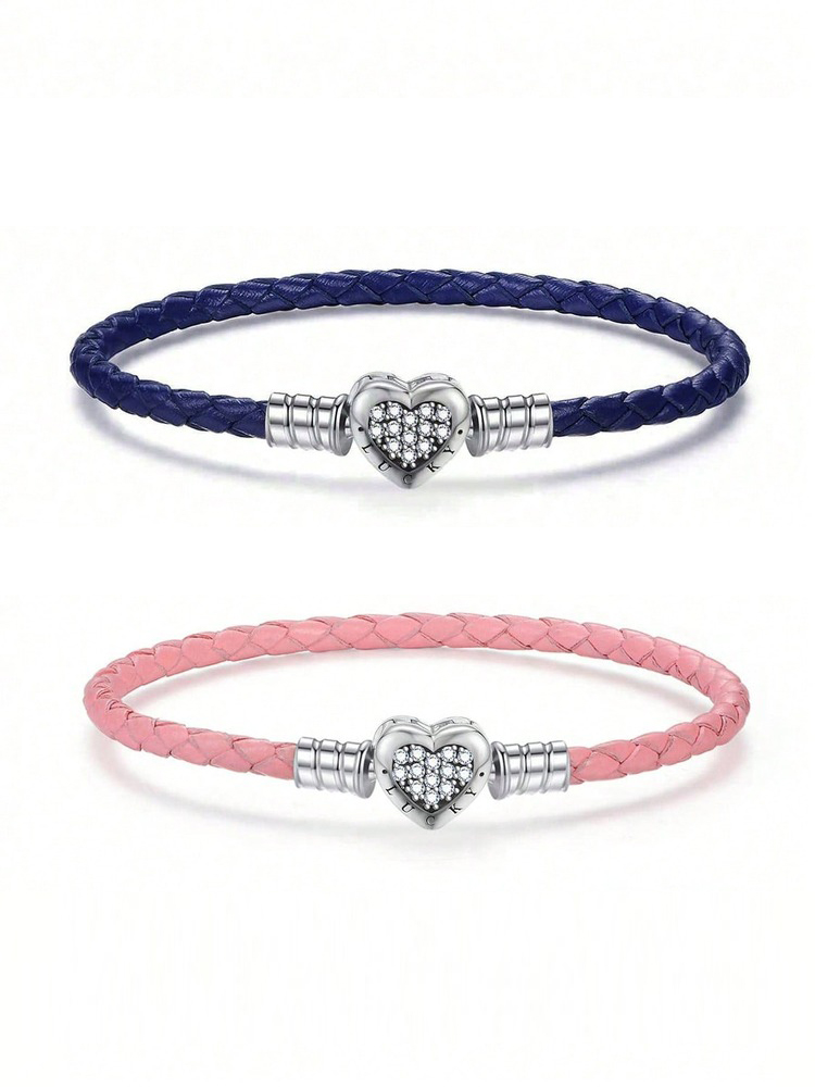 925 Sterling Silver Love Heart - Patent Leather Shine 评论和价格