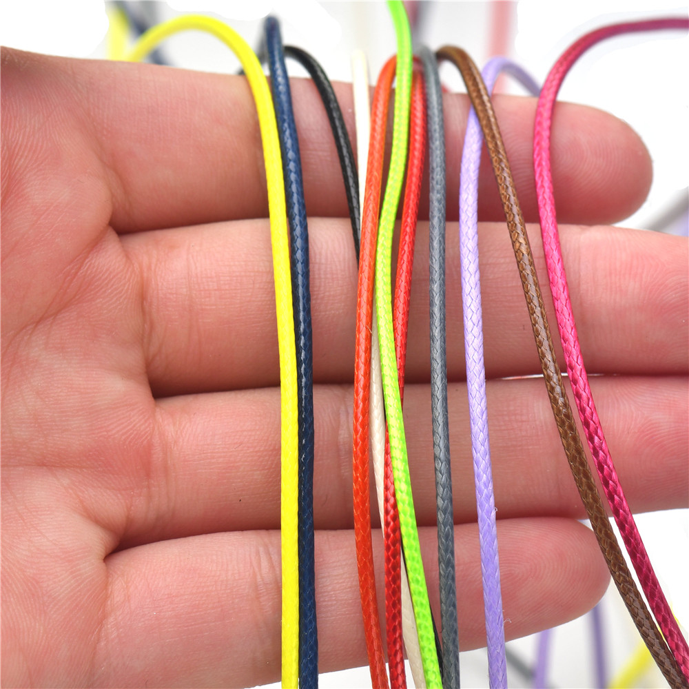 10M/11Yards 1.5mm Korean Waxed - Patent Leather Shine 评论和价格