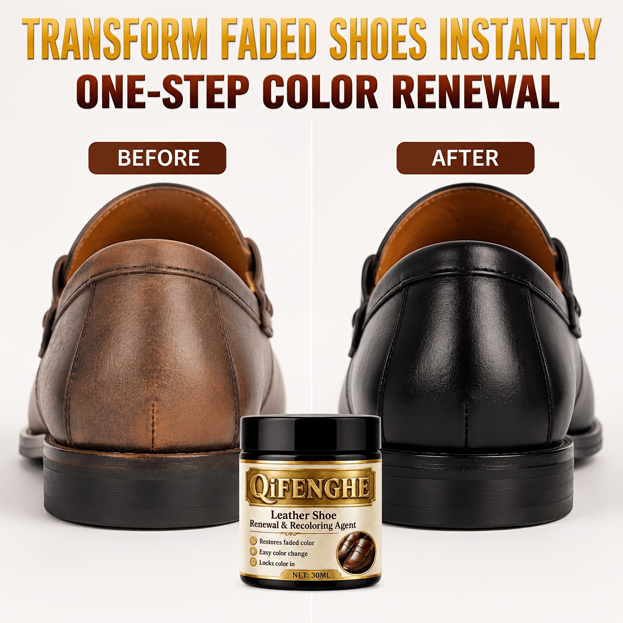 Leather Shoe Renewal Recolorin - Shoe Polish Cream 评论和价格